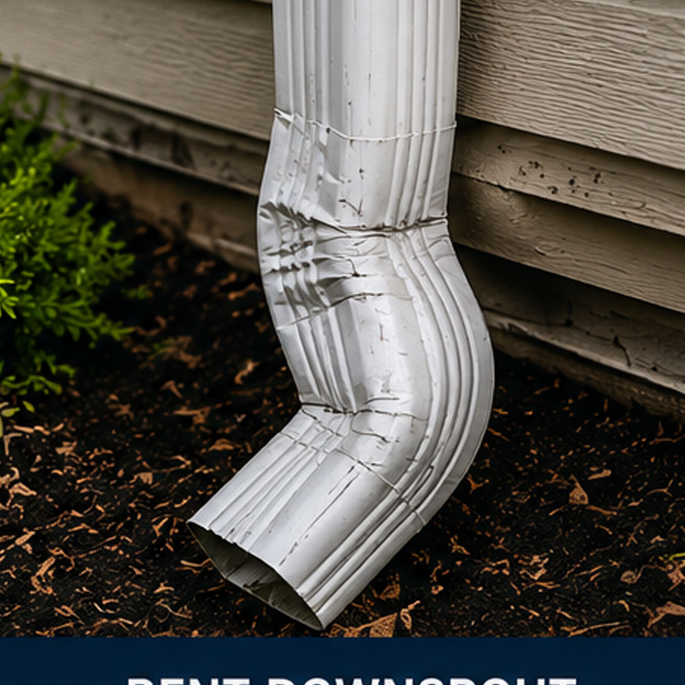 Bent Downspout